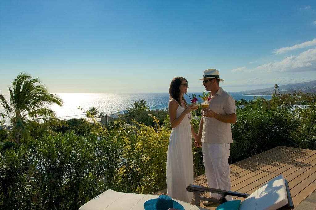 Blue Margouillat Seaview Hotel-Relais & Chateaux Saint-Leu Buitenkant foto